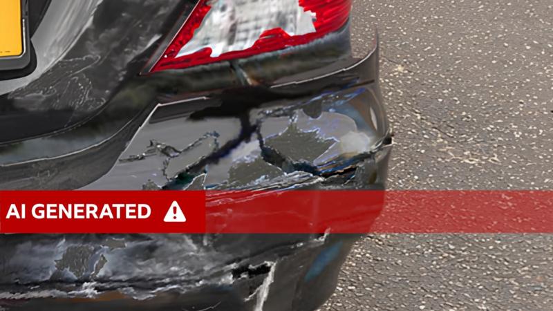 The fake images behind AI insurance scams