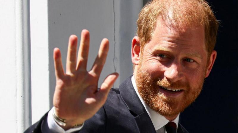 Prince Harry, Meghan and children visit King and Queen