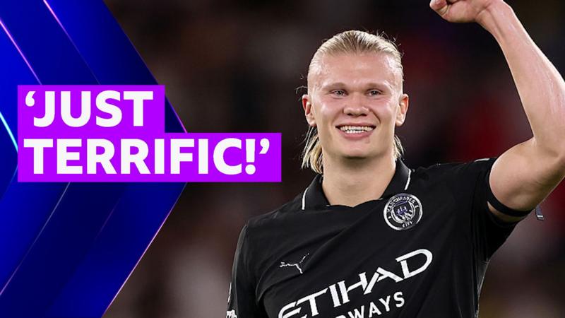 Haaland Scores Twice in Milestone 50th Champions League Match!