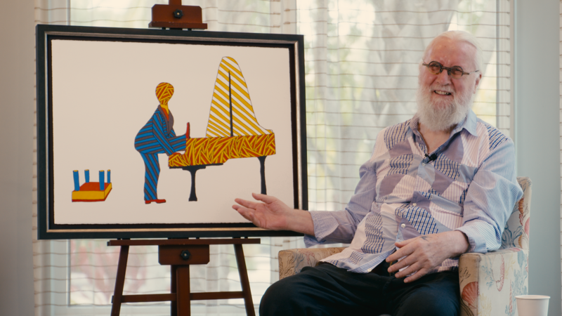 Billy Connolly reveals inspirations behind new art collection - including Elton John's leg