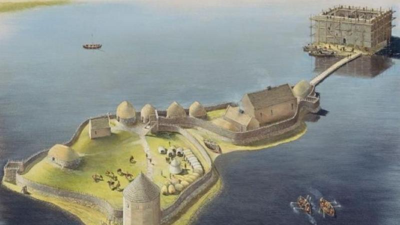 'Forgotten' royal castle uncovered on Scottish island