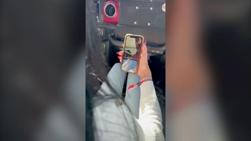 Watch: Emotional moment mum video calls hostage son ahead of reunion