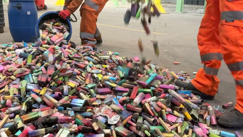 Vape ban isn't working, says waste firm boss