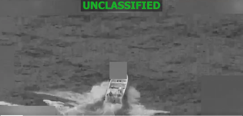 US military says two killed in strike on alleged drug boat