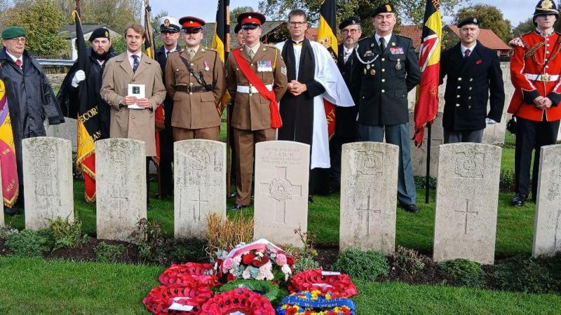 Missing WW1 soldiers' graves identified in Belgium