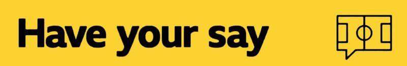 Have your say banner