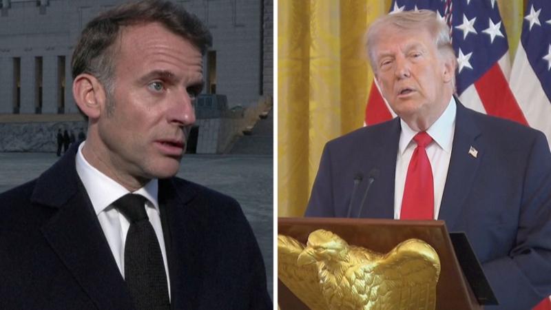Macron calls Trump's remarks on his marriage 'inelegant'