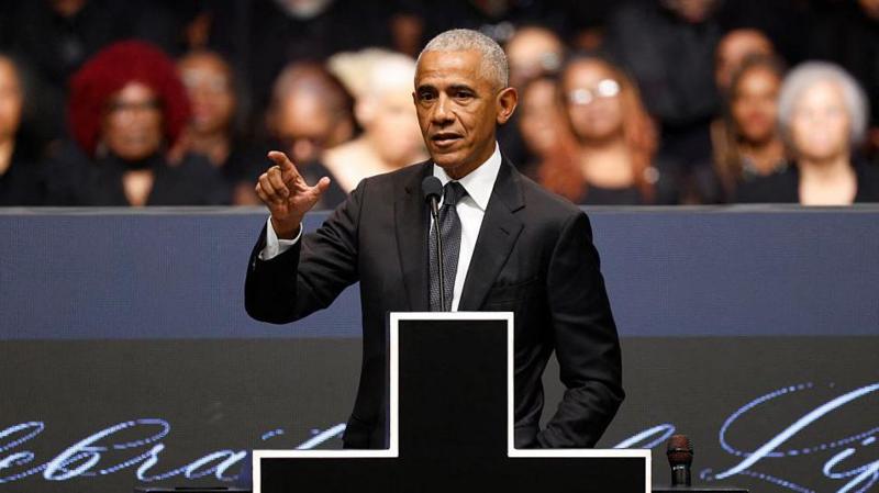 US presidents gather to honour Jesse Jackson at memorial service