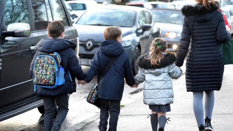 Ministers want 60% of children walking or cycling to school by 2035