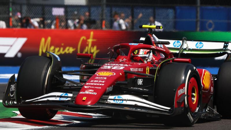 Leclerc fastest as rookies dominate first practice in Mexico