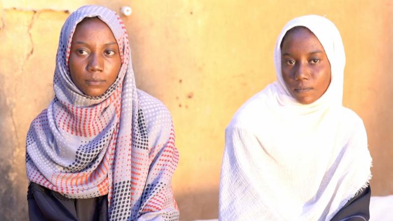 'Half of my friends were killed' - the girls returning to a school caught up in war