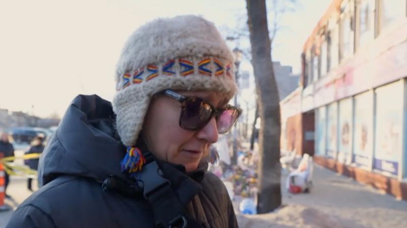 'We're all terrified', Minnesotan tells the BBC in tears