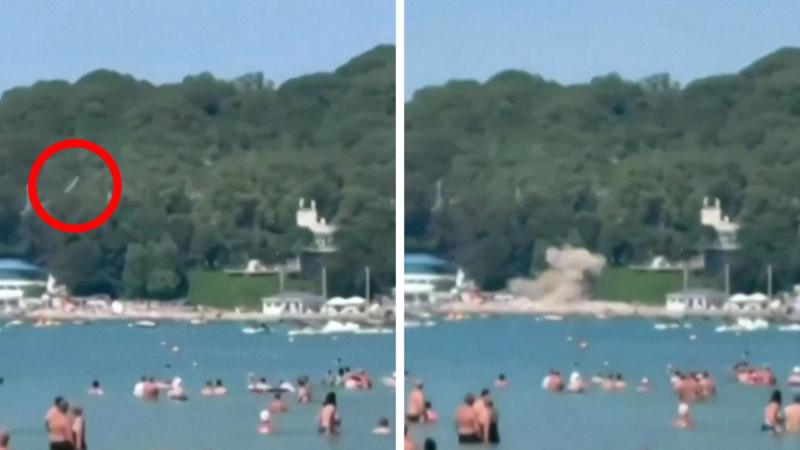 Russia says seven killed and 40 injured by Ukrainian drone hitting busy beach