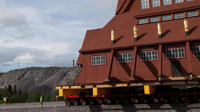 Weekly quiz: Why was a Swedish church moved on giant trailers?