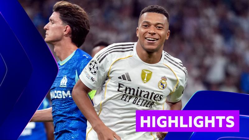 Mbappe's Double Penalty Seals Win for 10-Man Real Madrid Against Marseille