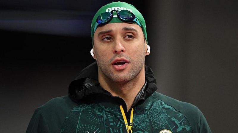 Le Clos' home destroyed by fire after he sets Commonwealths record