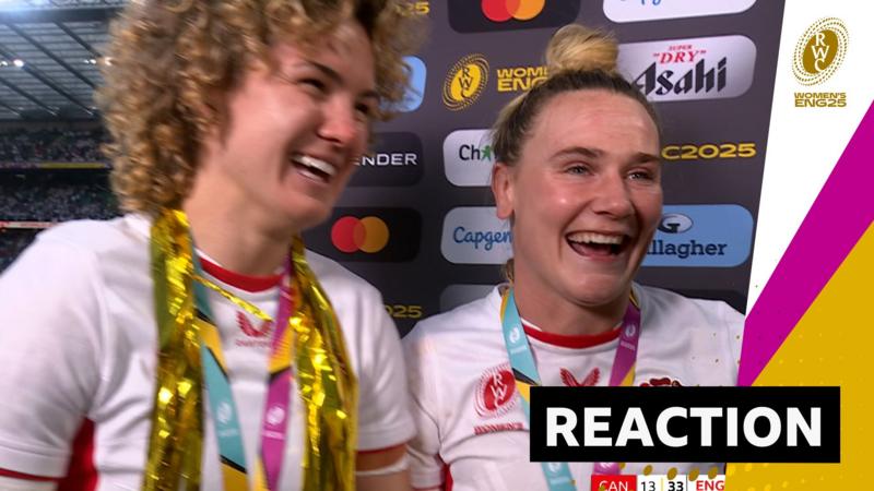 'Women's sport is on a high' - Jones & Kildunne on World Cup win