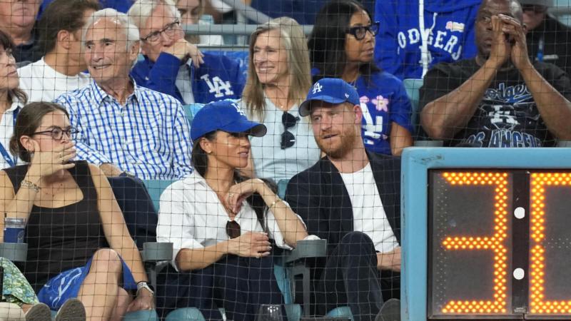 Harry apologises to Canada for wearing LA Dodgers cap during World Series