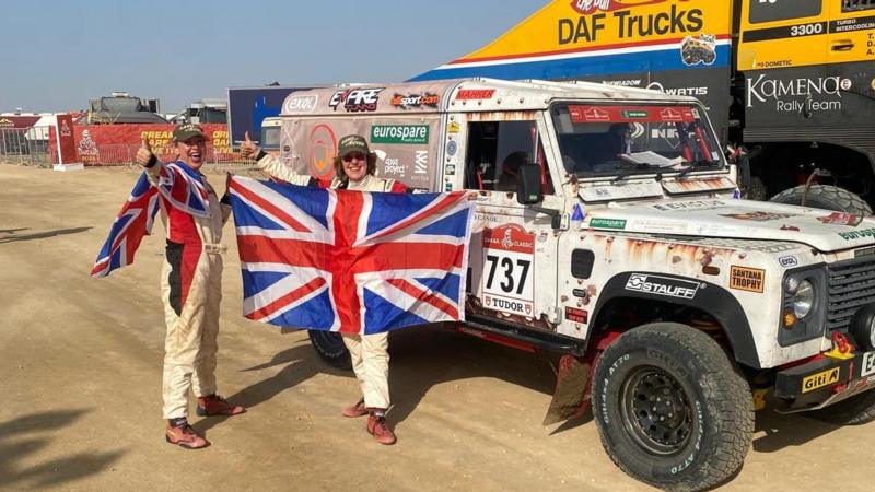 First all-female British team completes 8,000km Dakar Rally