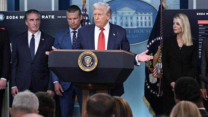 Trump deploys National Guard to Washington DC and pledges crime crackdown