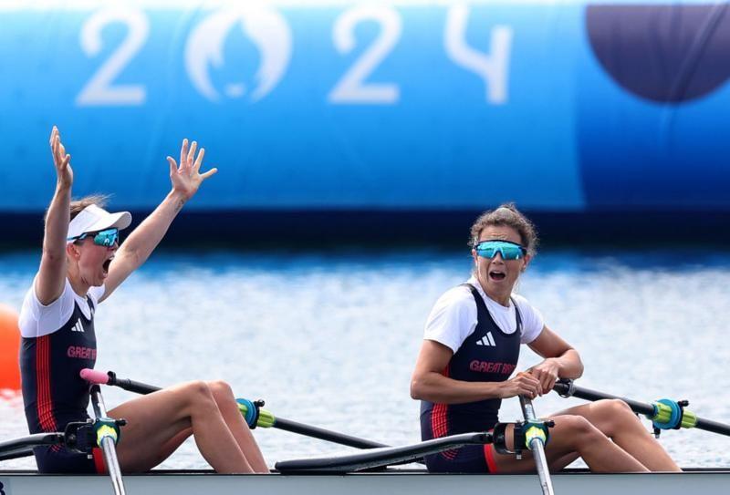 Emily Craig and Imogen Grant won Great Britain’s second rowing gold of the Paris Olympics