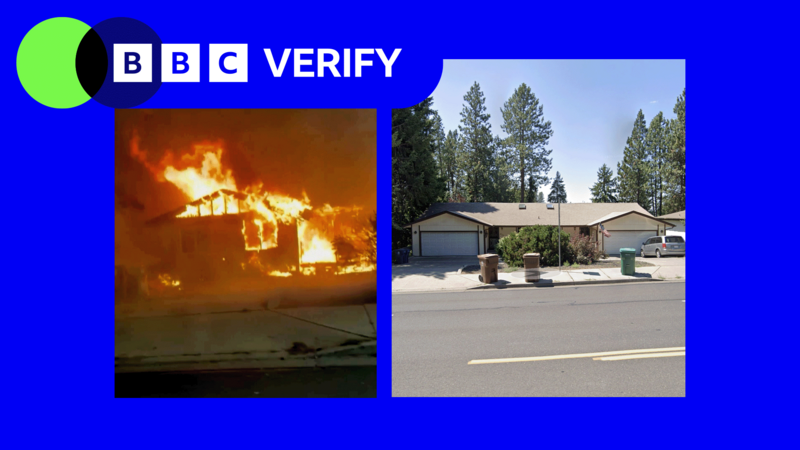 Charred homes, burned out cars - before and after images show Spokane wildfire destruction