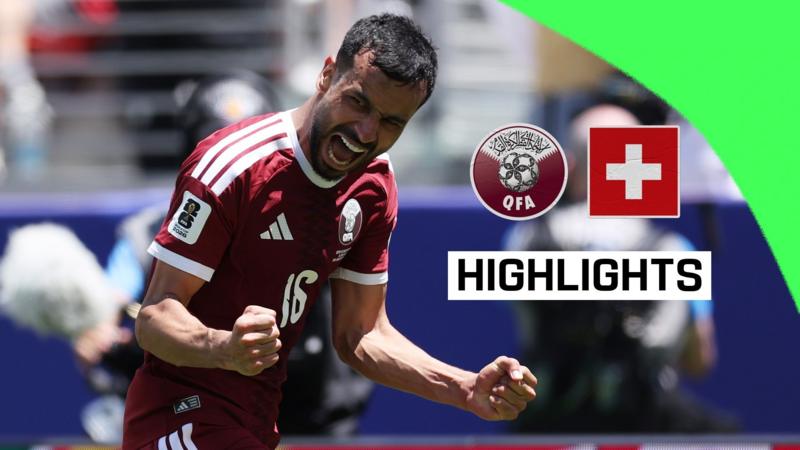 Switzerland stunned by late Qatar equaliser