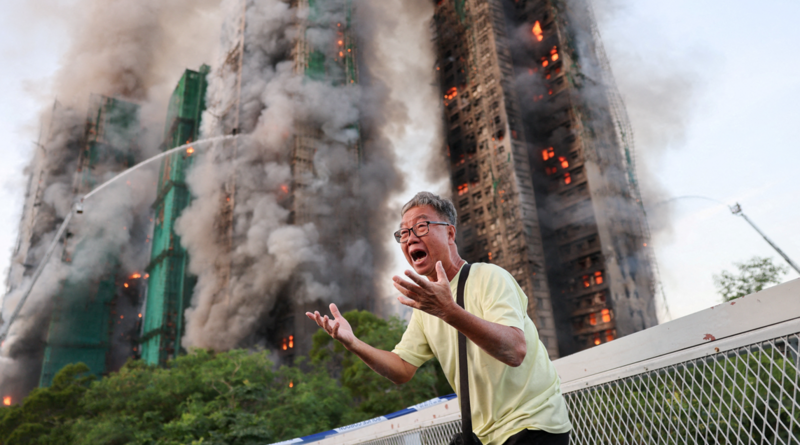 'I am devastated': Hong Kong residents in disbelief after fire destroys blocks of flats