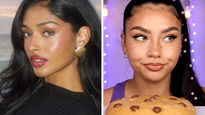 Both of these influencers are successful - but only one is human