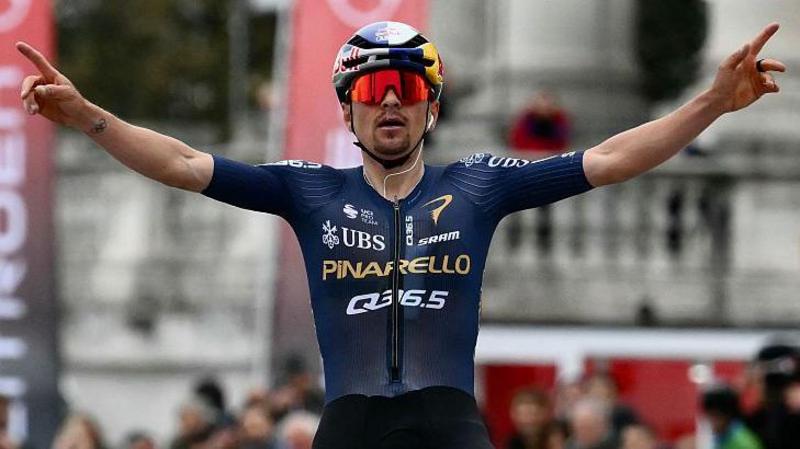 Pidcock wins one-day Milano-Torino race on debut