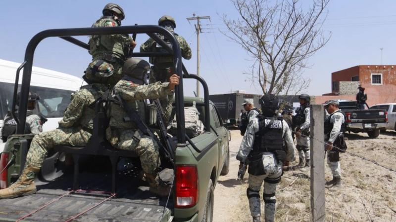 Six severed heads found on road in Mexico
