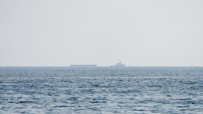 US says it will use frozen Iranian assets to fund damage to ships as strikes continue