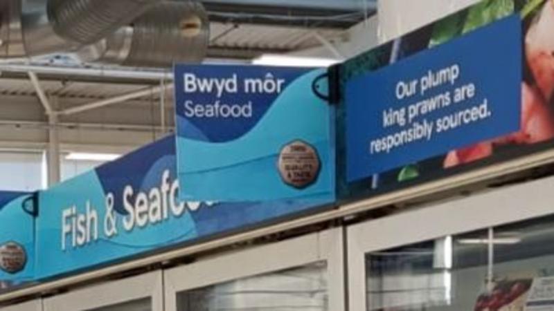 Tesco apologises after placing Welsh language signs in Cornish branch