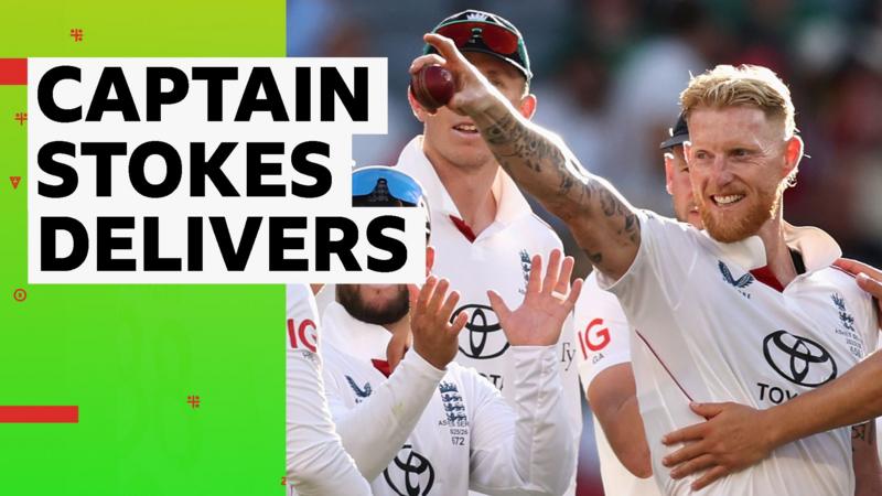 'Sensational' Stokes rounds off 'remarkable' opening day of first Test