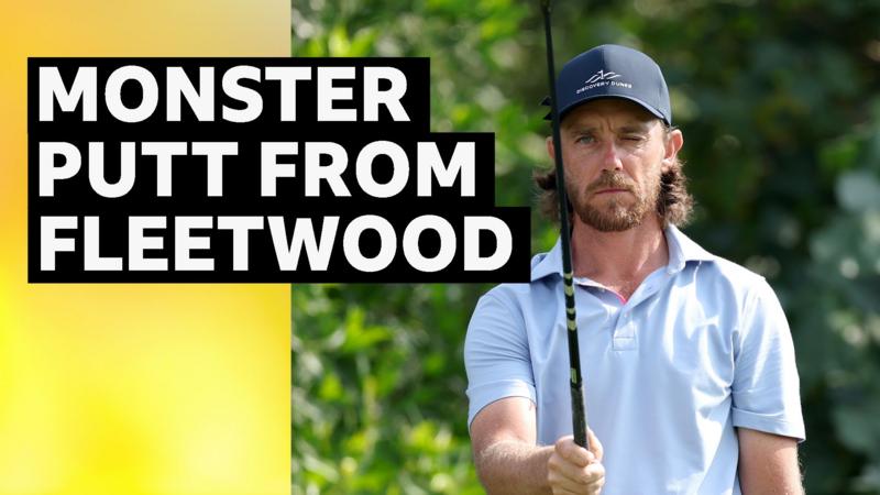 Spectacular Fleetwood putt to finish in Dubai