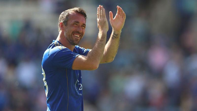 Ex-Leicester defender smashes six and blows kiss to bowler on cricket debut