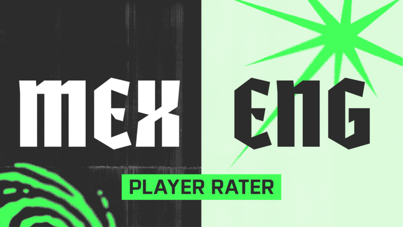 Rate the players in Mexico v England