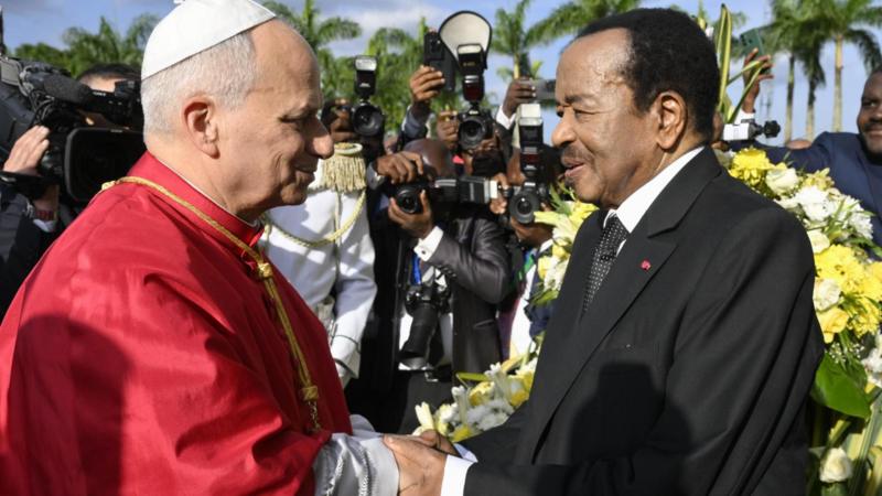 Blunt-speaking Pope tells Cameroon to root out corruption to find peace