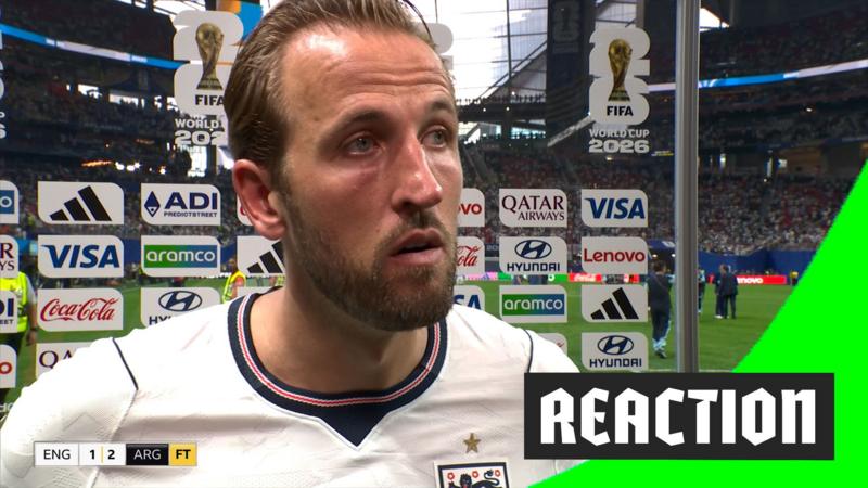 'Gutted' - Kane disappointed over World Cup exit