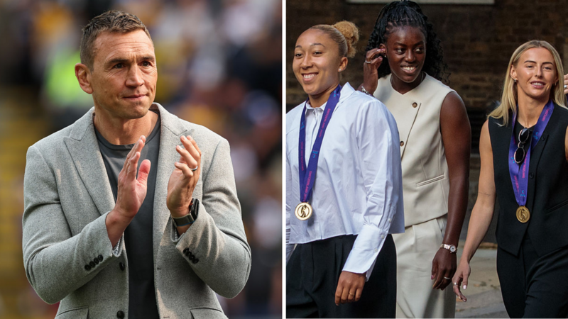 Sinfield knighted and six Lionesses made MBEs