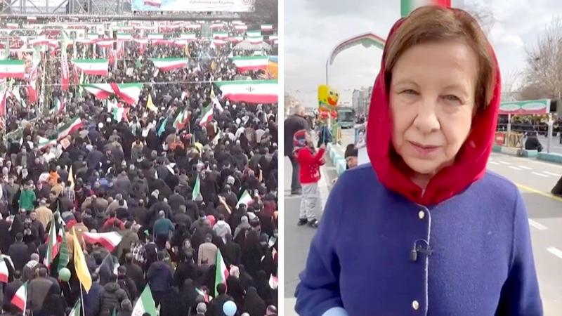 Watch: BBC in Tehran as Iran marks Islamic revolution anniversary