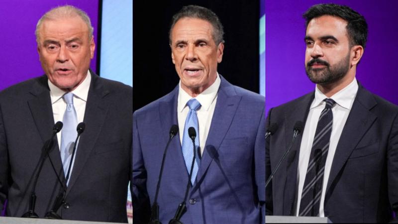 NYC mayoral candidates clash over Trump and political experience