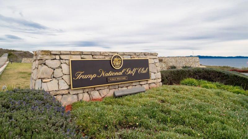 Armed man arrested near Trump's golf course ahead of president's visit