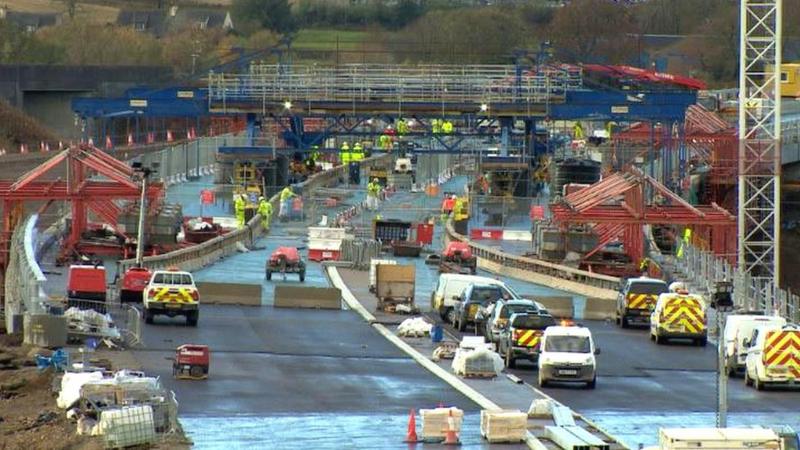 Pivotal Stretch Of Delayed £1bn Aberdeen Bypass Opens - BBC News