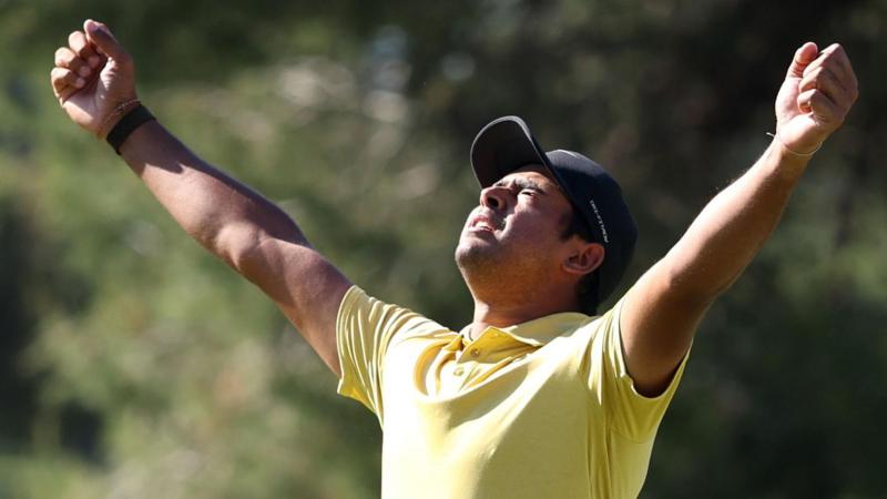 Premlall just misses Woods' record with 14-shot win