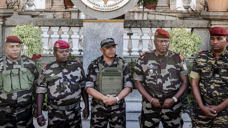 Military says it has seized power in Madagascar after president moves to 'safe place'