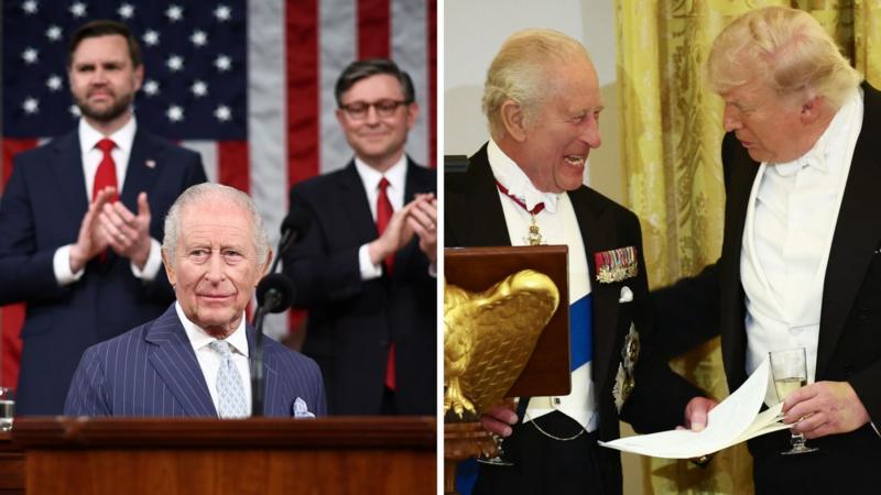 How the King and Queen spent their second day in the US