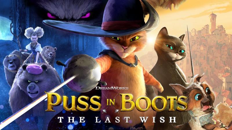 Swashbuckling Puss embarks on a brave quest