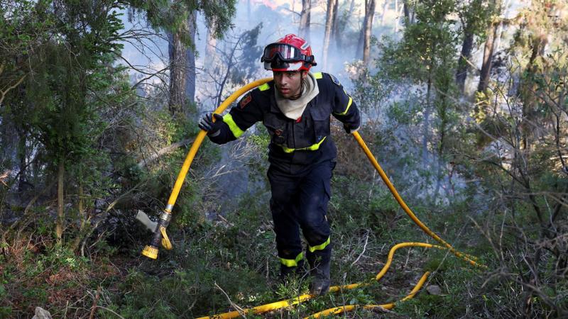 French firefighters still battling to control largest wildfire for 75 years