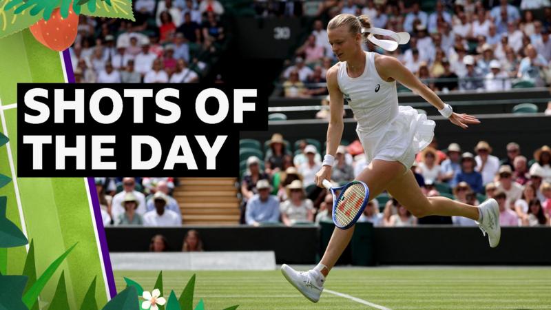 'That's Federer-esque!' - best shots from Wimbledon day one